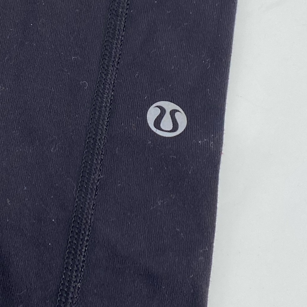 Lululemon Yoga Pants Black Pink Size 6 Regular - Picture 5 of 5
